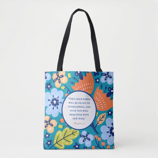 Bolsa Tote Floral (Frente)