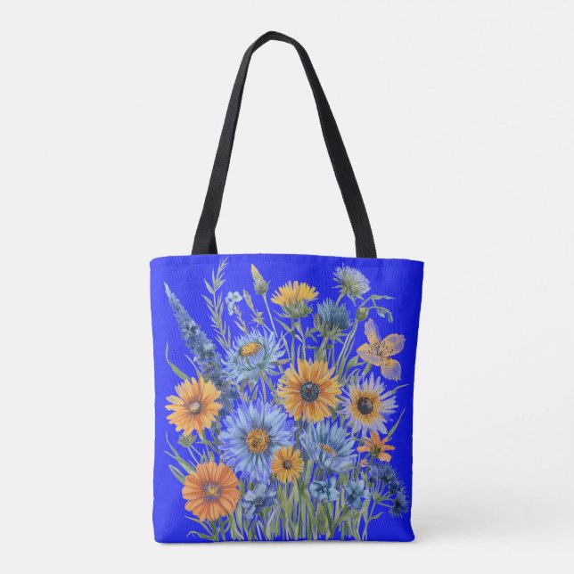 Bolsa Tote Floral (Verso)