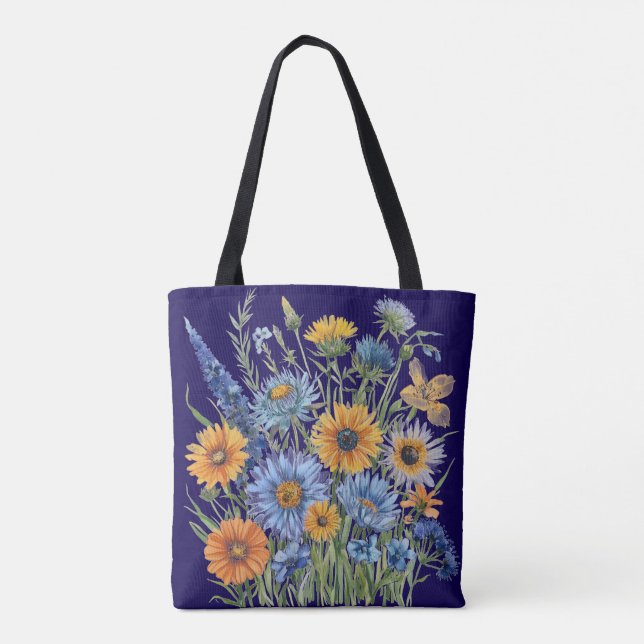 Bolsa Tote Floral (Verso)