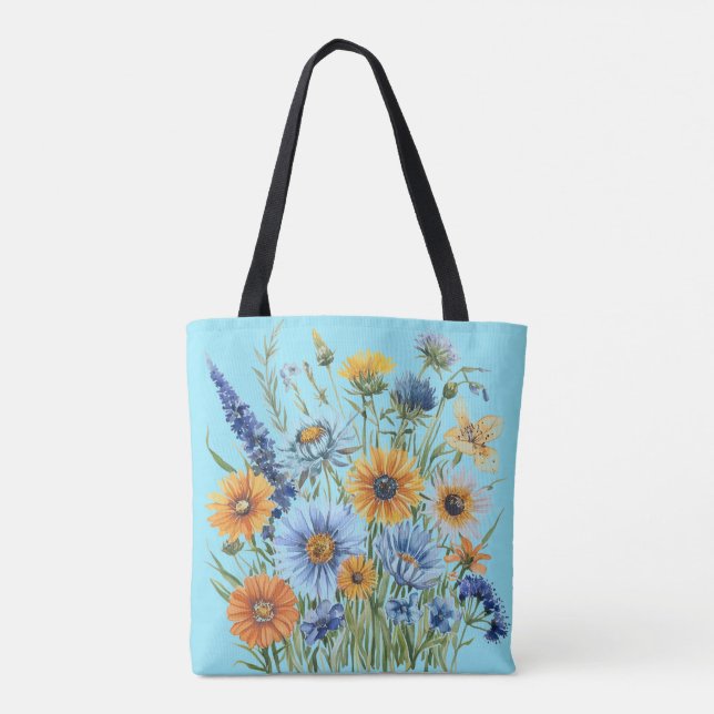 Bolsa Tote Floral (Verso)