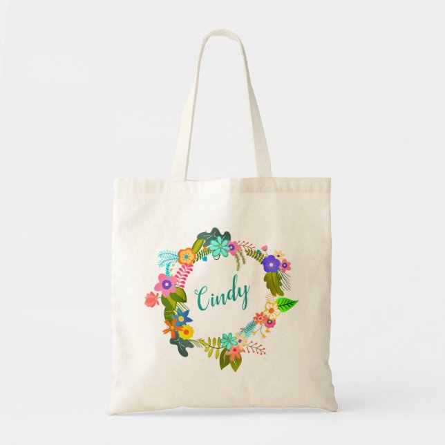 Bolsa Tote Floral (Frente)