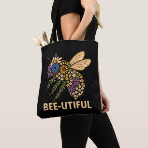 Bolsa Tote Floral Bee Fusion Bee-Uely