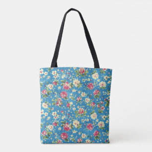 Bolsa Tote Floral Botânico Gótico-Na moda