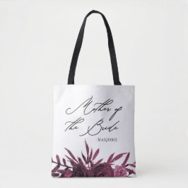 Bolsa Tote Floral com a Mãe do Escrito Bride