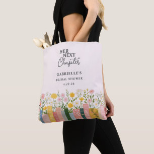 Bolsa Tote Floral Conto de Fadas O Próximo Capítulo Chá de No