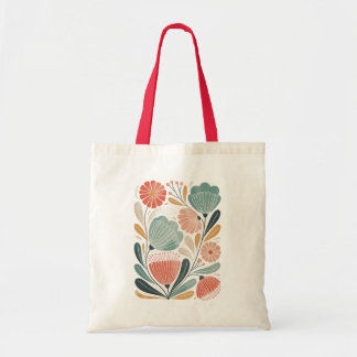 Bolsa Tote Floral de Verão Suave