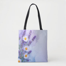 Bolsa Tote Floral Fantasy Lavanda & Daisy Bag