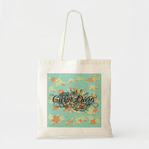 Bolsa Tote Floral Garden Carpe Diem