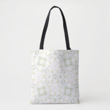 Floral Geométrico Neutro Suave