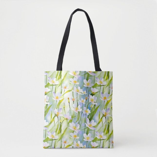 Bolsa Tote Floral Macio Primavera  (Frente)