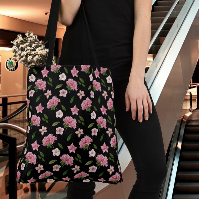 Bolsa Tote Floral Rosa (Criador carregado)