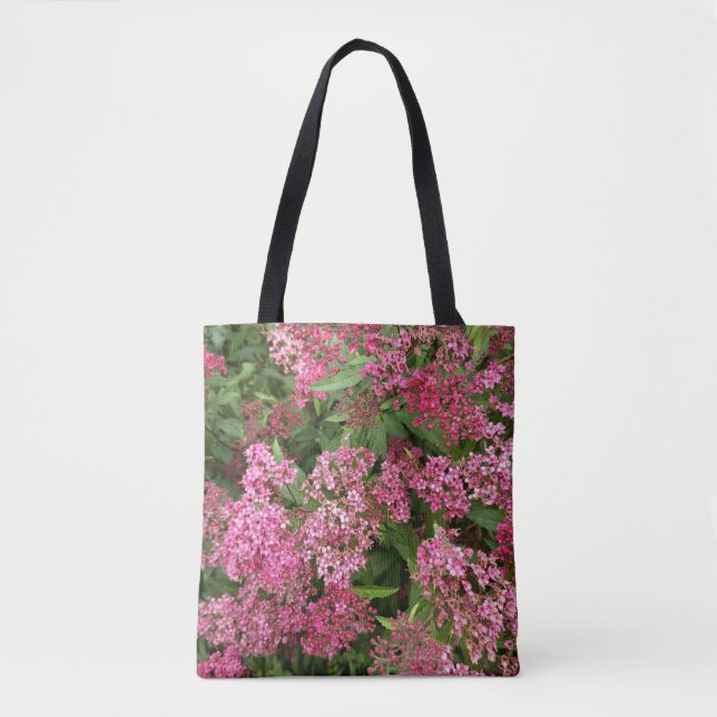 Bolsa Tote Floral Rosa Nature (Frente)