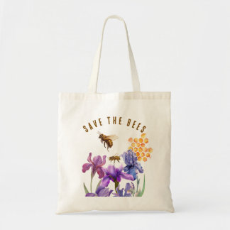Bolsa Tote Floral Savethe As Abelhas Tote Bag