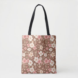 Bolsa Tote Floral - Sobre o Ombro