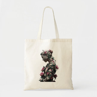 Bolsa Tote Floral Stone Goddess
