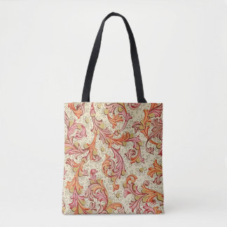 Bolsa Tote Floreios de Florença Italiana em Padrão