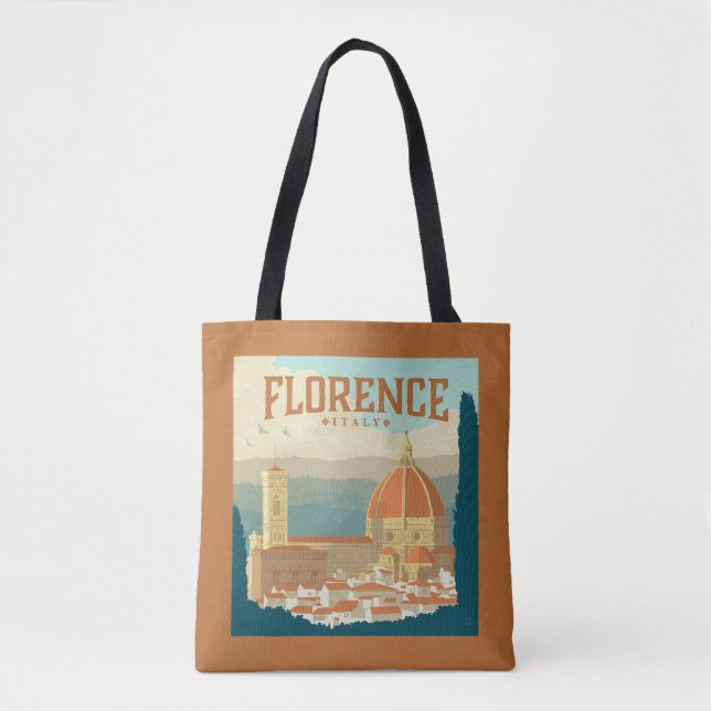 Bolsa Tote Florença, Itália (Frente)