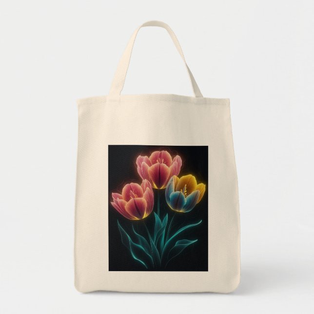 Bolsa Tote Flores (Frente)