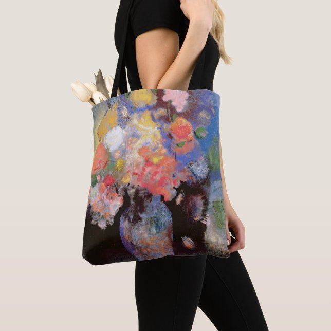 Bolsa Tote Flores (Close Up)