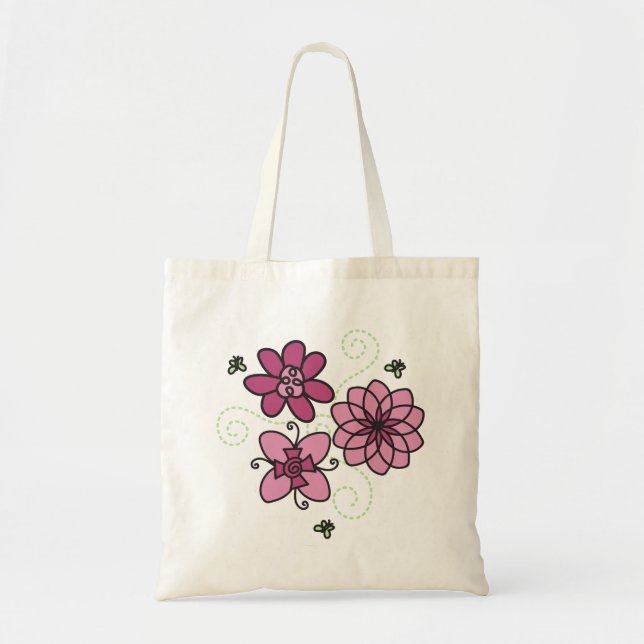 Bolsa Tote Flores (Frente)