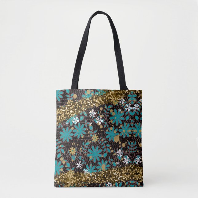 Bolsa Tote flores (Frente)
