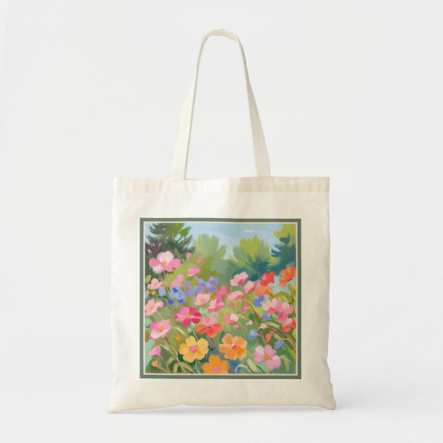 Bolsa Tote Flores (Frente)