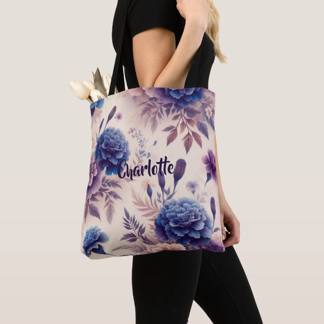 Bolsa Tote Flores (Close Up)