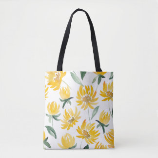 Bolsa Tote Flores Amarelas Pão-de-Verão
