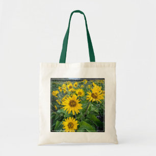 Bolsa Tote Flores   Balsomroot Columbia River, Oregon