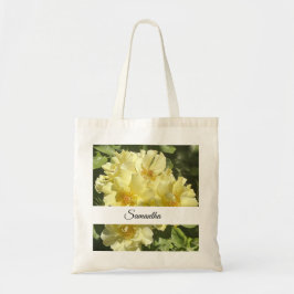 Bolsa Tote Flores Botânicas Amarelas