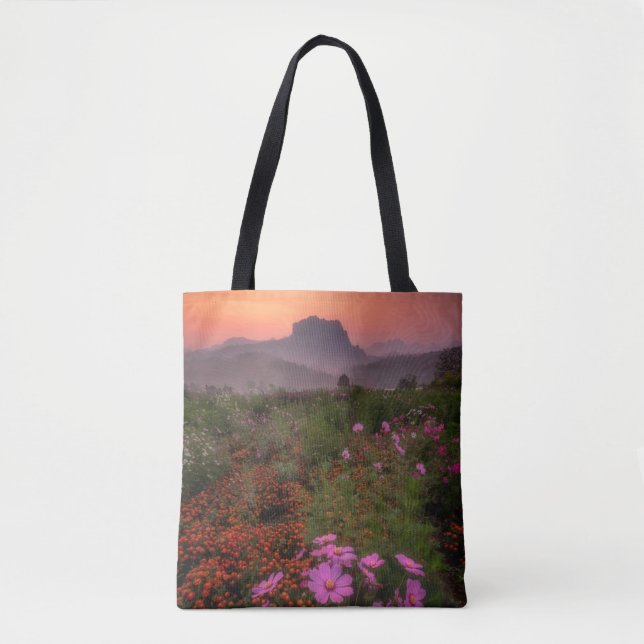 Bolsa Tote Flores | Chiang Dao, Chiang Mai, Tailândia (Frente)