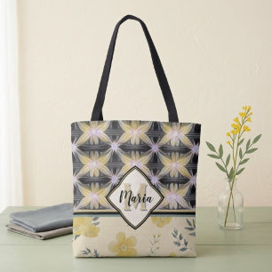 Bolsa Tote Flores Conectando