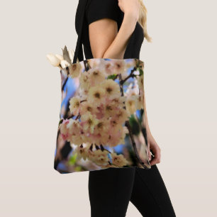 Bolsa Tote Flores Cor-de-Rosa da Primavera Floral