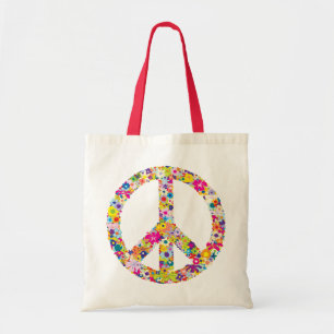 Bolsa Tote Flores da paz