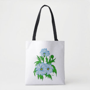Bolsa Tote Flores das margaridas