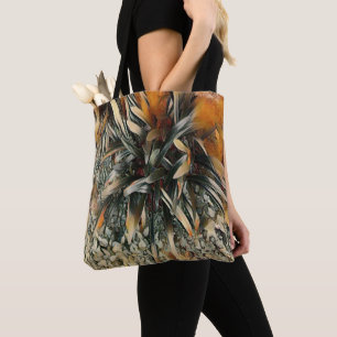 Bolsa Tote Flores de Arte