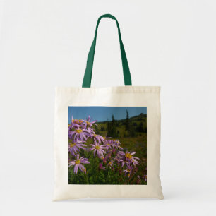 Bolsa Tote Flores de Aster Roxo no Monte Rainier