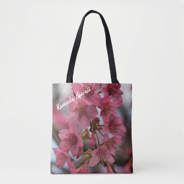 Bolsa Tote Flores de cerejeira de Kamuela (Frente)