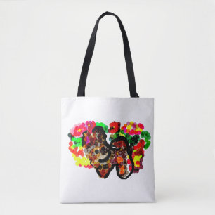 Bolsa Tote flores de Chihuahua