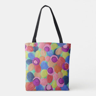 Bolsa Tote Flores de cor doce