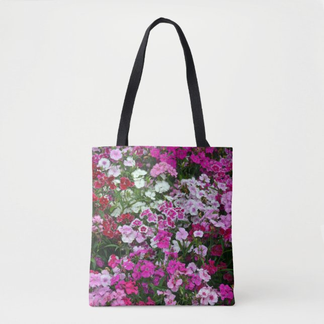 Bolsa Tote Flores de craveiro (Frente)