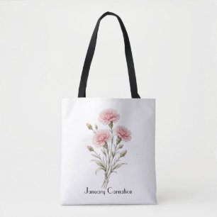 Bolsa Tote Flores de Cravo de Janeiro