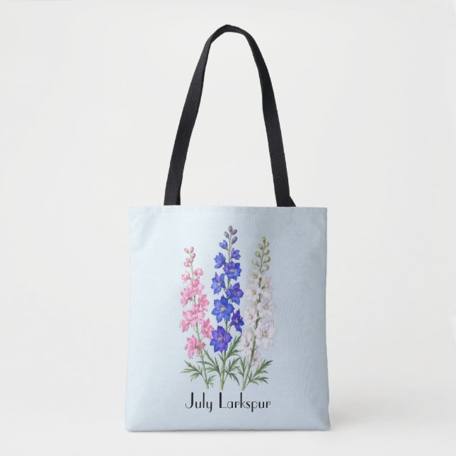 Bolsa Tote Flores de Esporão de Julho (Frente)