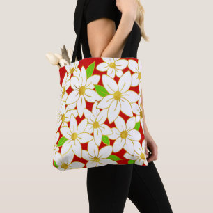 Bolsa Tote Flores de Férias