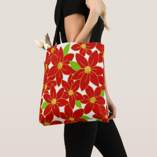 Bolsa Tote Flores de Férias 2