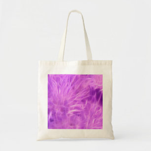 Bolsa Tote Flores de Formas Roxas Transformadas