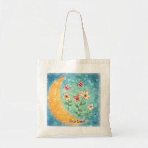 Bolsa Tote Flores de lua