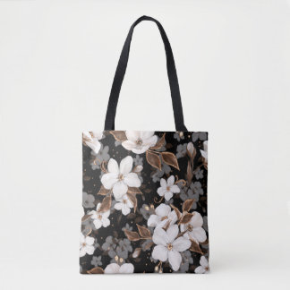 Bolsa Tote Flores de maçã