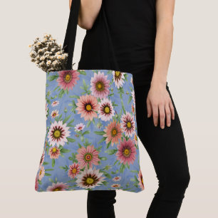 Bolsa Tote Flores de margarida