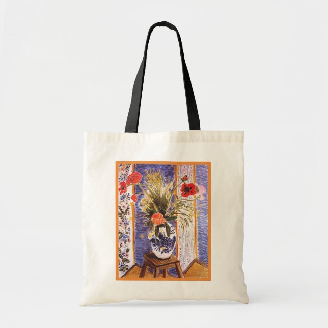 Bolsa Tote Flores de Matisse em uma tigela (Frente)